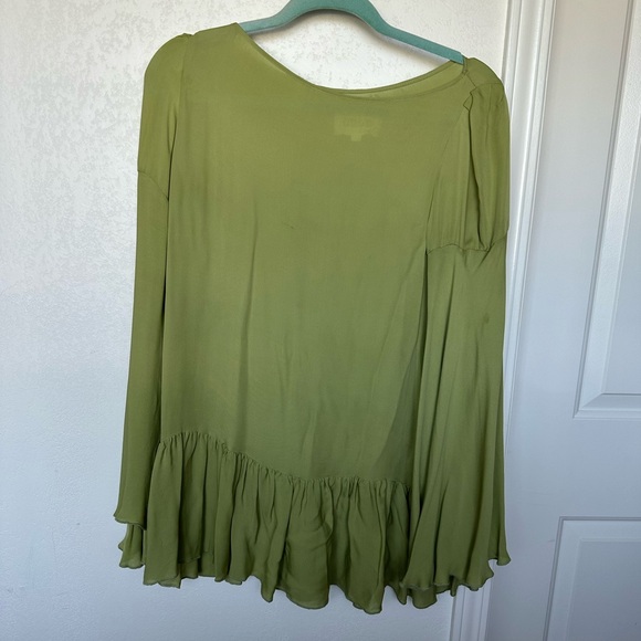 Stone Cold Fox Green long sleeve mini dress - Picture 2 of 5